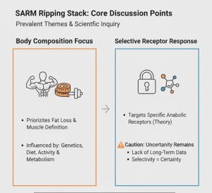 SARM Ripping Stack infographic
